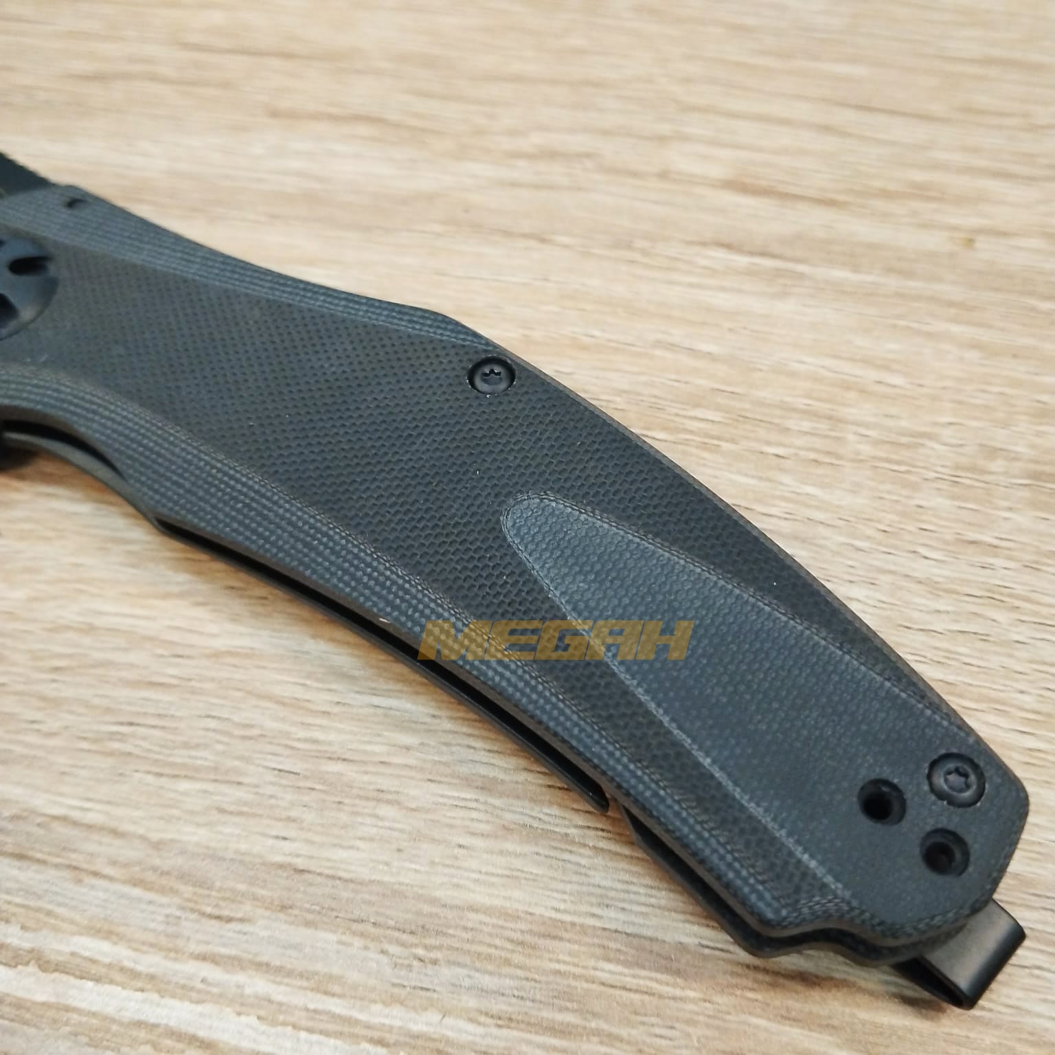 PISAU LIPAT KERSHAW (BLACK) | PISAU OUTDOOR/SURVIVAL