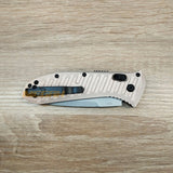 PISAU LIPAT BENCHMADE AUTOMATIC PRESIDIO PINK