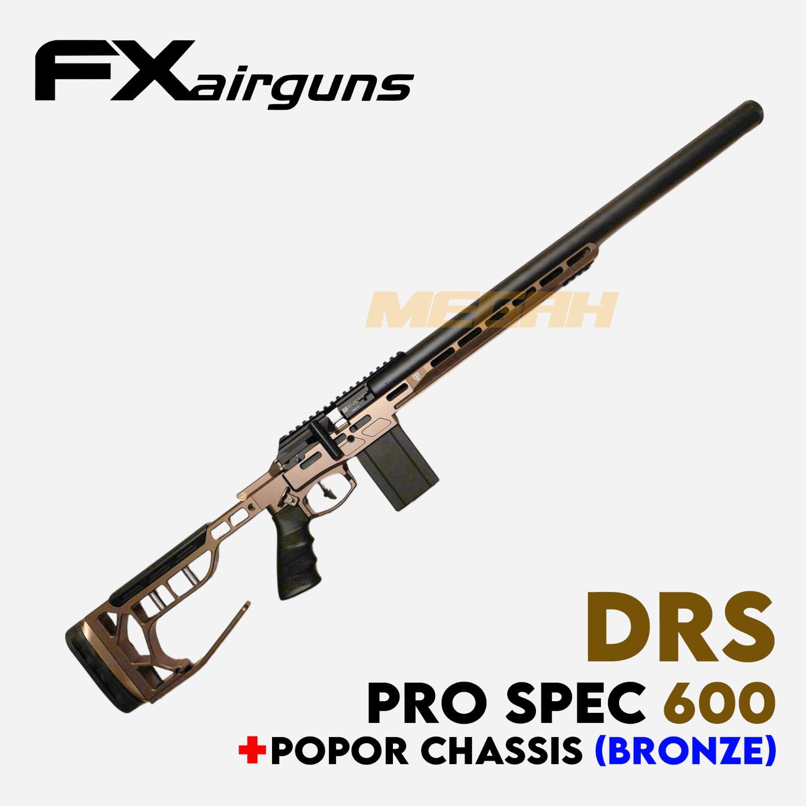 FX DRS PRO "SPEC" + SABER TACTICAL CHASSIS 600MM