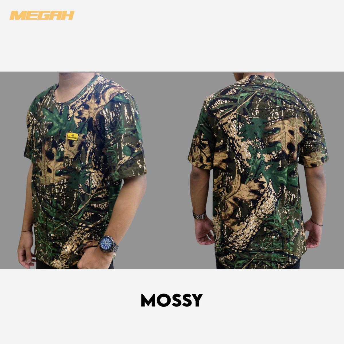 GREYHOUND T-SHIRT CAMOUFLAGE SHORT