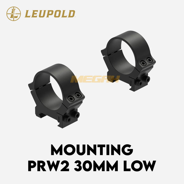 MOUNTING LEUPOLD PRW2 30mm LOW MATTE