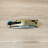 PISAU LIPAT BENCHMADE BIGOUT 535 GOLD