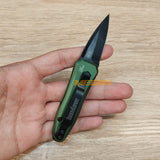 PISAU LIPAT KERSHAW LAUNCH AUTOMATIC GREEN