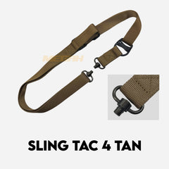 SLING TACTICAL IMPORT 4 BLACK & TAN