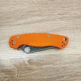 PISAU LIPAT SPYDERCO / PISAU OUTDOOR / PISAU SURVIVAL ORANGE