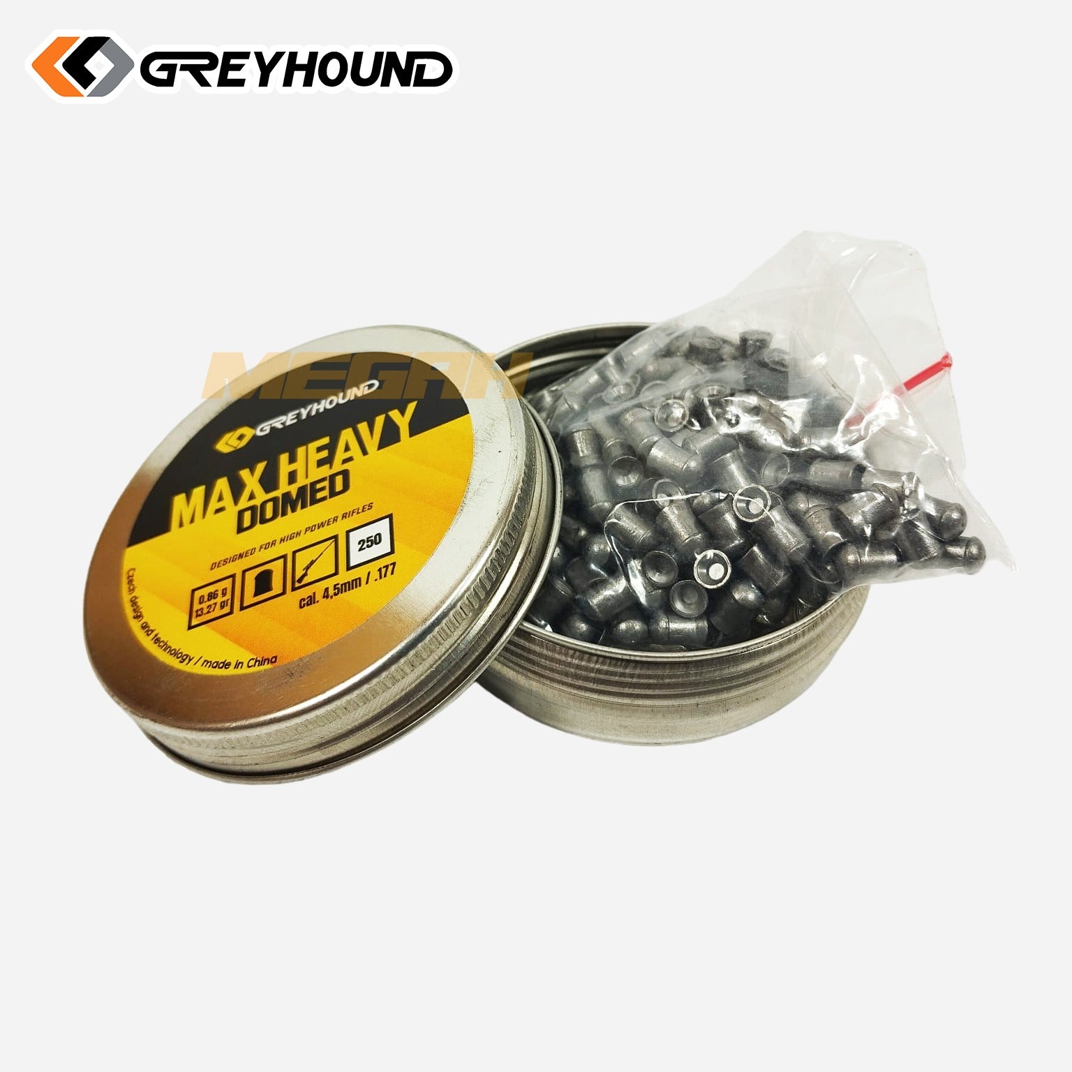 GREYHOUND MAX HEAVY DOMED 13.27 GR