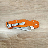 PISAU LIPAT SPYDERCO / PISAU OUTDOOR / PISAU SURVIVAL ORANGE