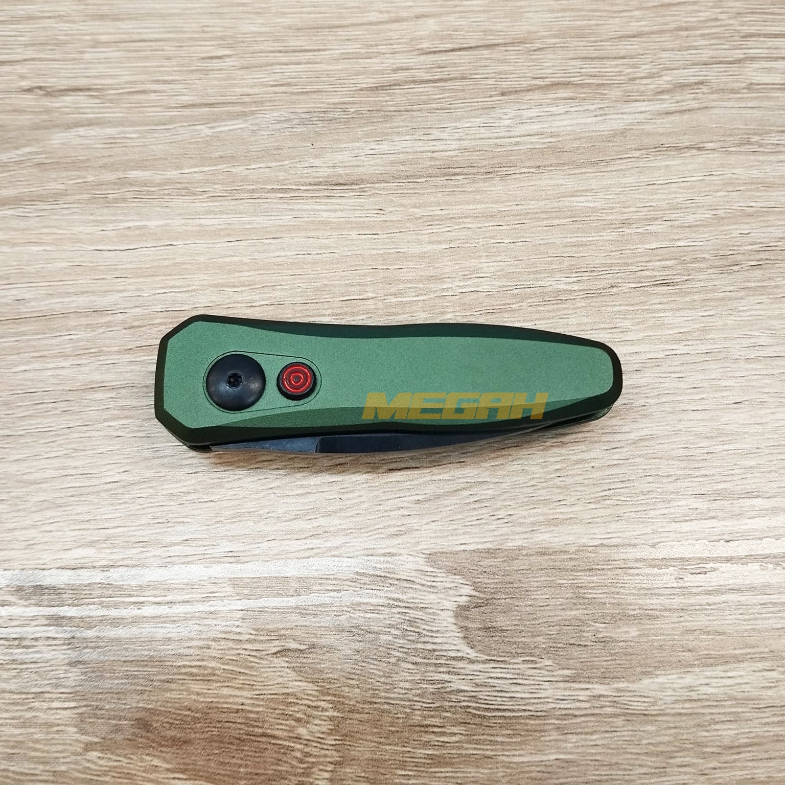 PISAU LIPAT KERSHAW LAUNCH AUTOMATIC GREEN