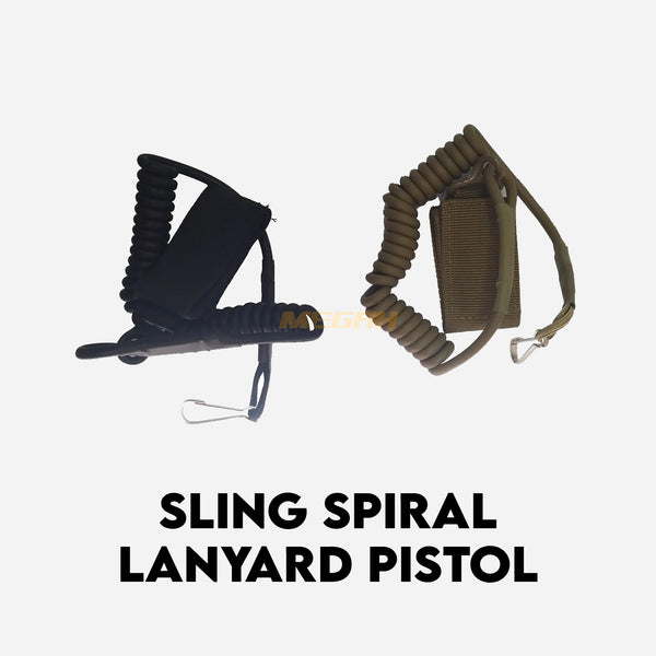 SLING SPIRAL LANYARD PISTOL