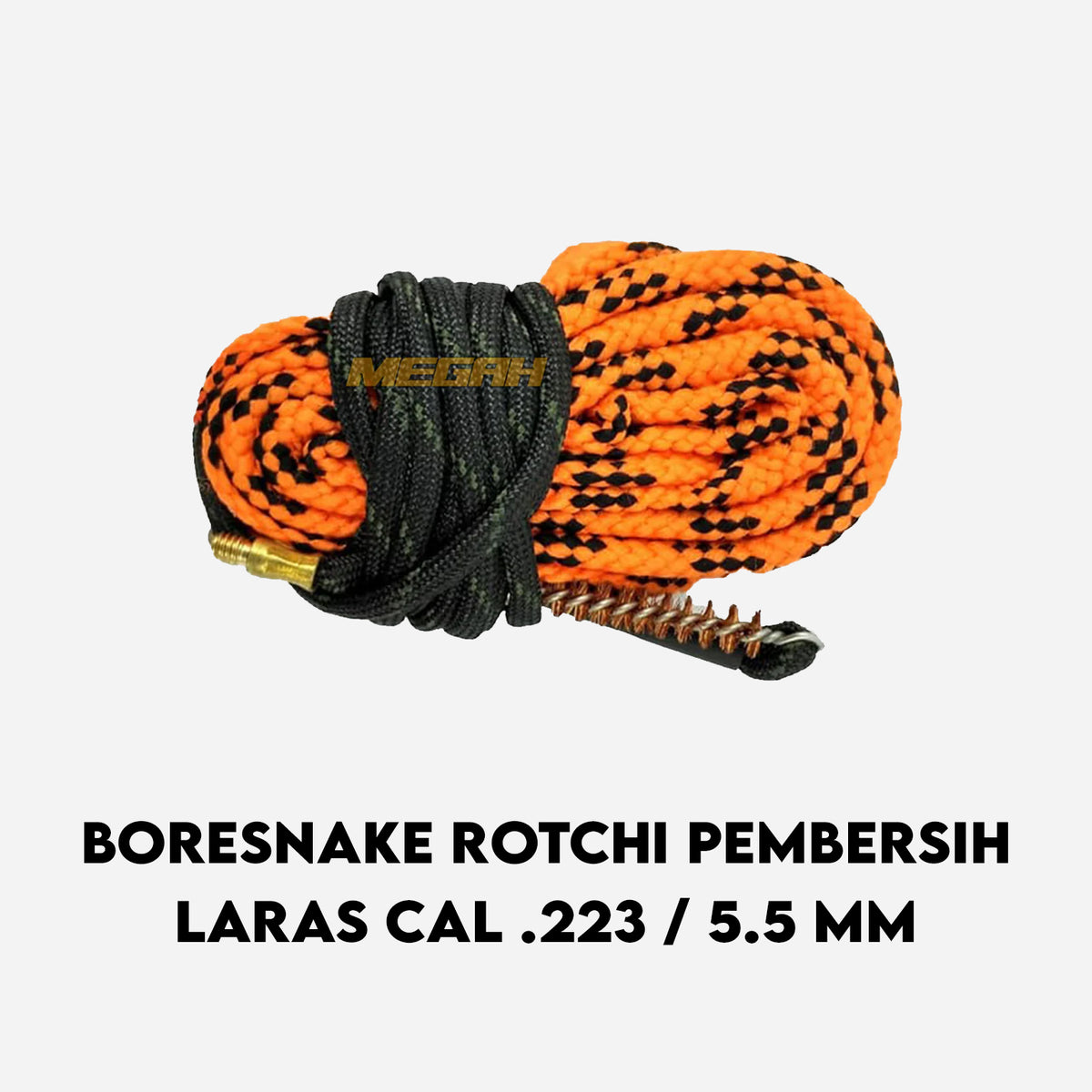 BORESNAKE ROTCHI PEMBERSIH LARAS  CAL .223 / 5.5 MM (AS591) Gambar utama produk