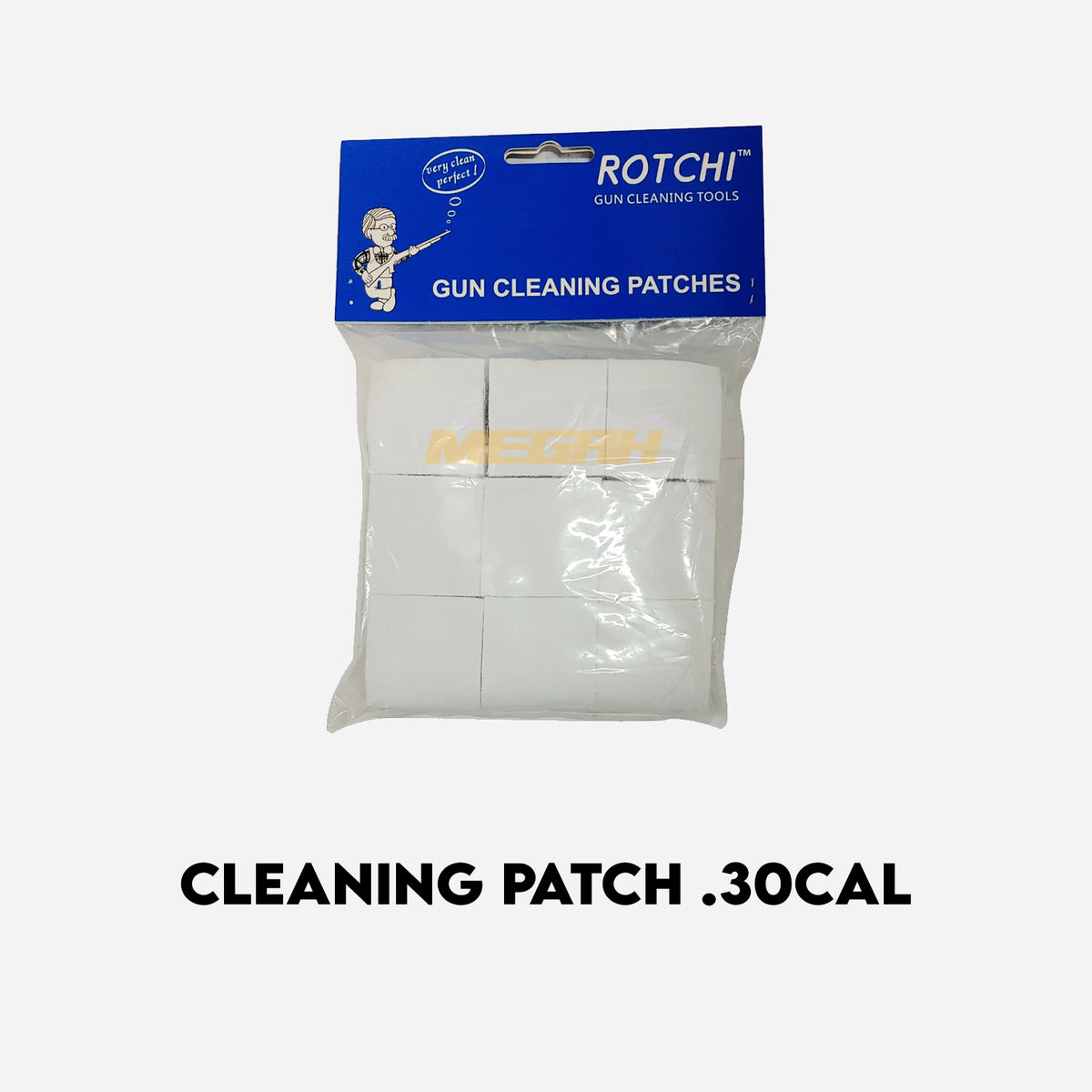 CLEANING PATCH .30CAL (AS602) Gambar utama produk