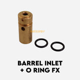 BARREL INLET + O RING FX (AS719)