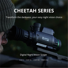 HIKMICRO CHEETAH DIGITAL NIGHT VISION SCOPE + RAIL
