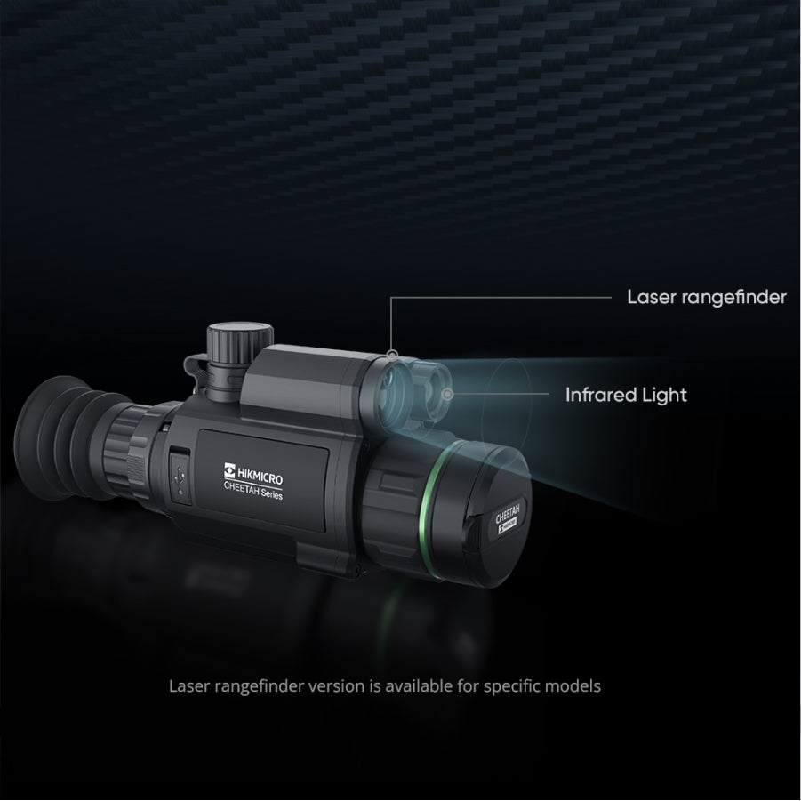 HIKMICRO CHEETAH DIGITAL NIGHT VISION SCOPE + RAIL
