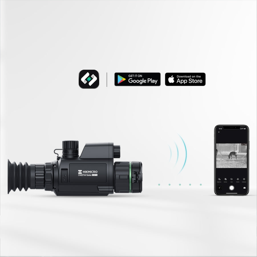 HIKMICRO CHEETAH DIGITAL NIGHT VISION SCOPE + RAIL