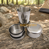 GELAS SUSUN STAINLESS PORTABLE