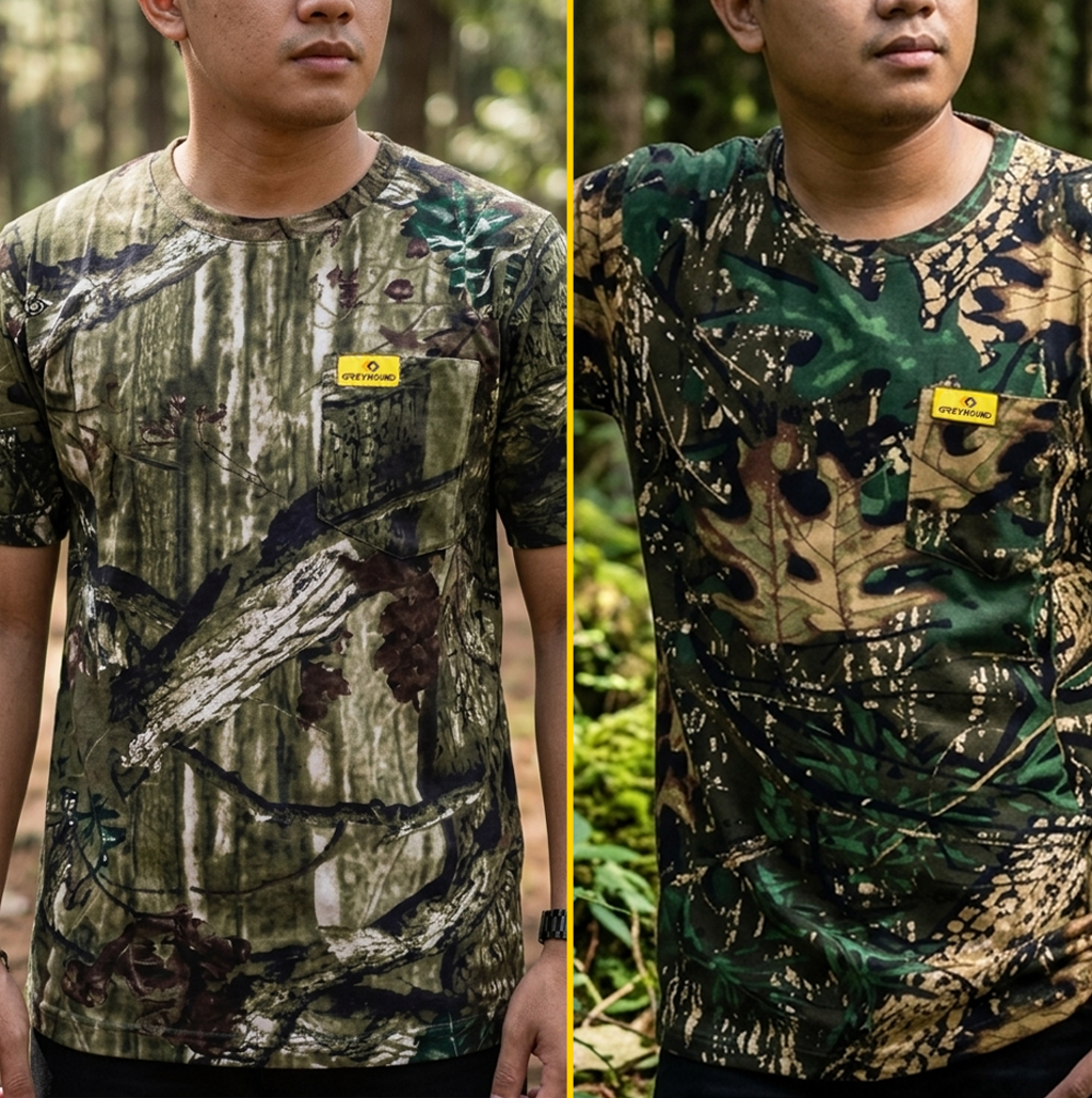 GREYHOUND T-SHIRT CAMOUFLAGE SHORT