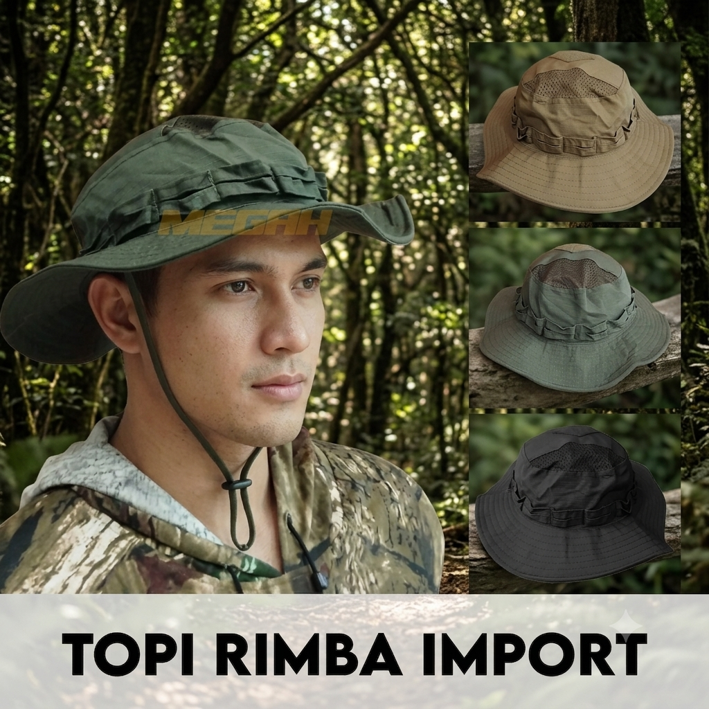 TOPI RIMBA TACTICAL IMPORT