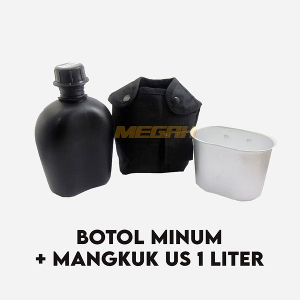 BOTOL MINUM + MANGKUK US 1 LITER