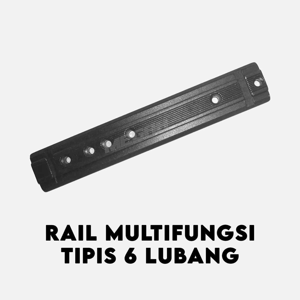 RAIL MULTIFUNGSI TIPIS 6 LUBANG (MT596) Gambar utama produk