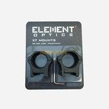 ELEMENT XT MOUNTS PICATINNY OD 30mm