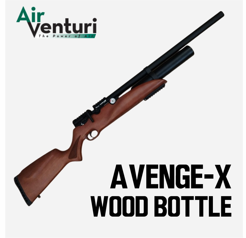 SENAPAN ANGIN AIR VENTURI AVENGE-X CLASSIC WOOD BOTOL