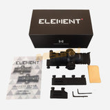 TELESKOP SENAPAN ANGIN ELEMENT OPTICS IMMERSIVE 10x40 MOA | TELESKOP SENAPAN ANGIN