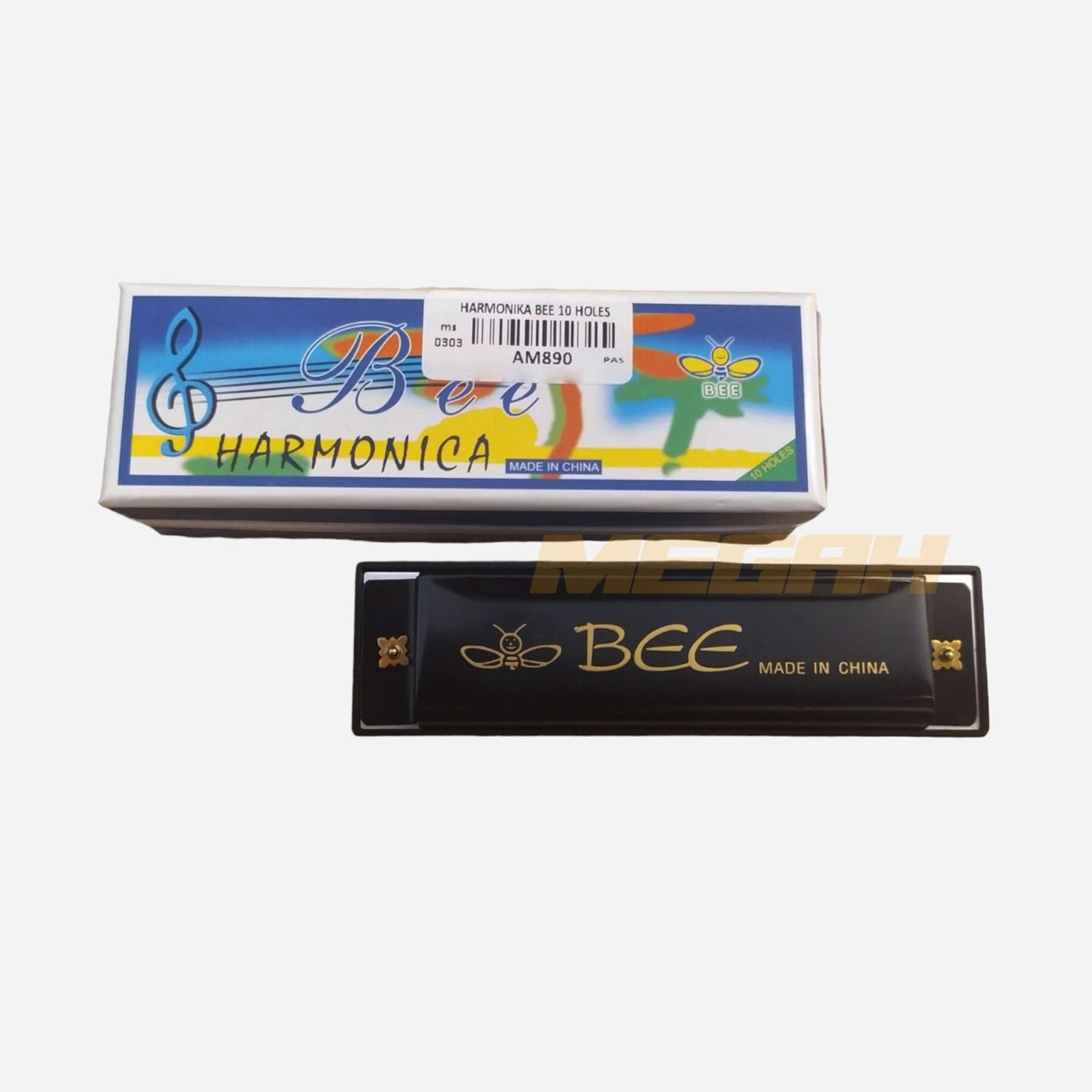Harmonika Bee 10 Holes Key C