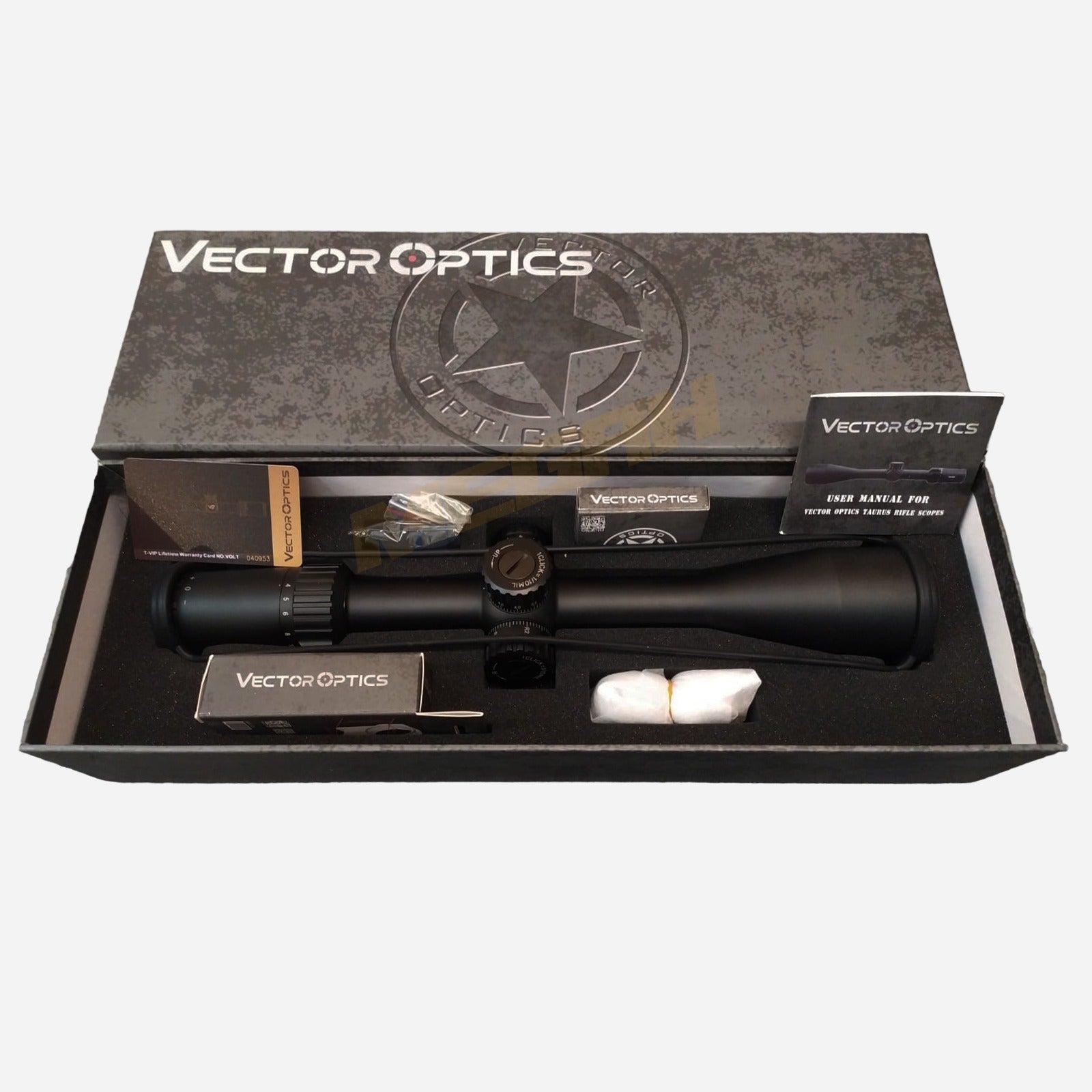 TELESKOP SENAPAN ANGIN VECTOR OPTICS TAURUS 4-24x50 FFP