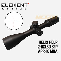 ELEMENT OPTICS HELIX HDLR 2-16x50 SFP APR-IC MOA