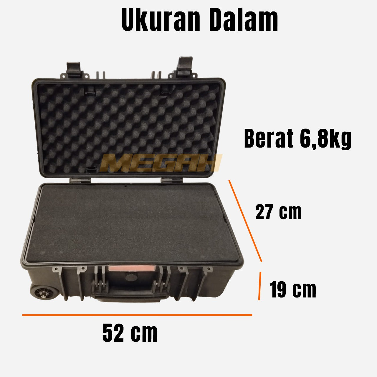 BOX KOPER 55X30X25CM FIBER GLAS WATER (TA280)