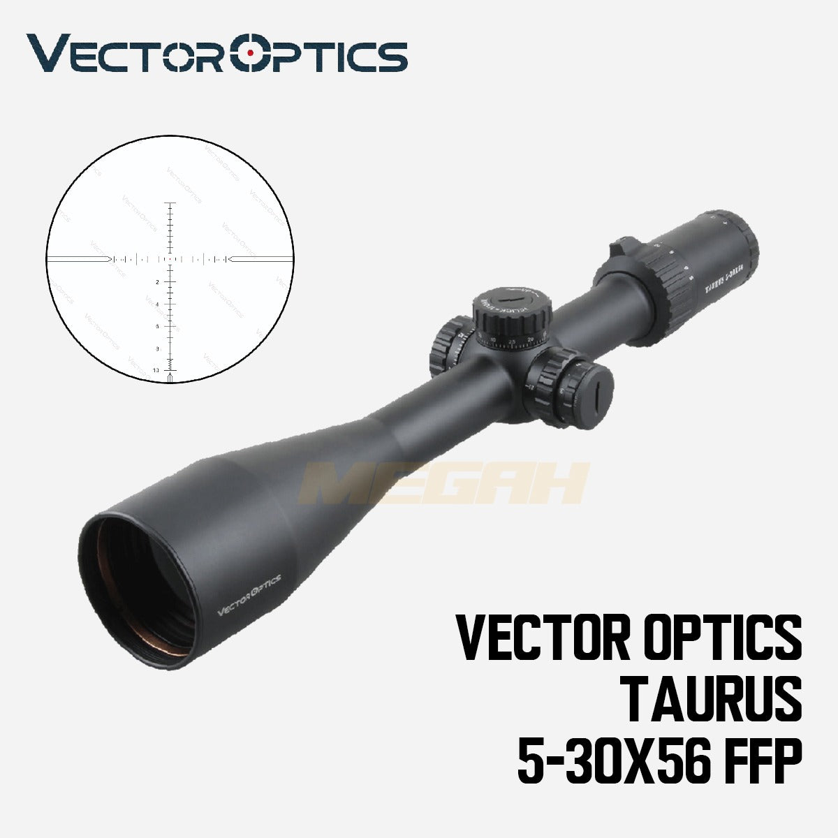 VECTOR OPTICS TAURUS 5-30x56 - TELESKOP PCP