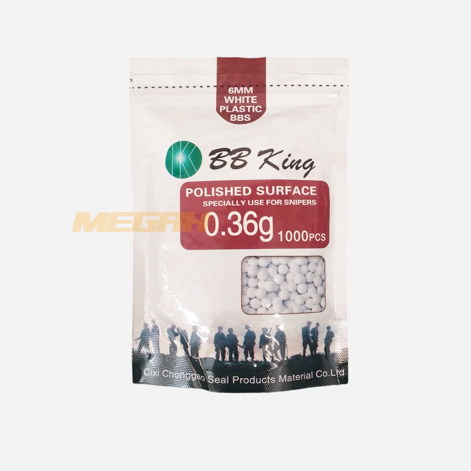 BB KING 6MM 1000pcs 0.36g Gambar sekunder produk