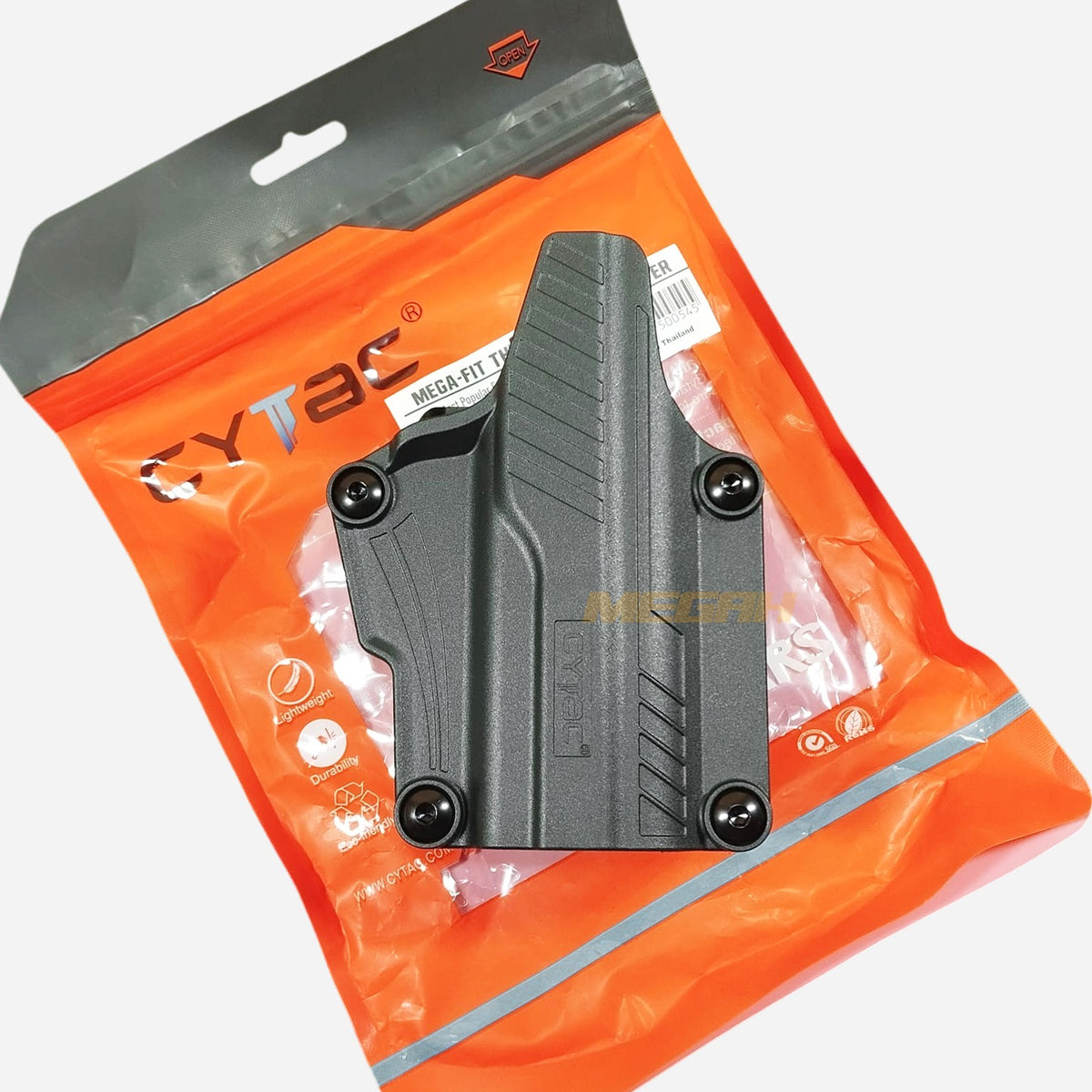 CYTAC MEGA FIT T HOLSTER with Belt Clip