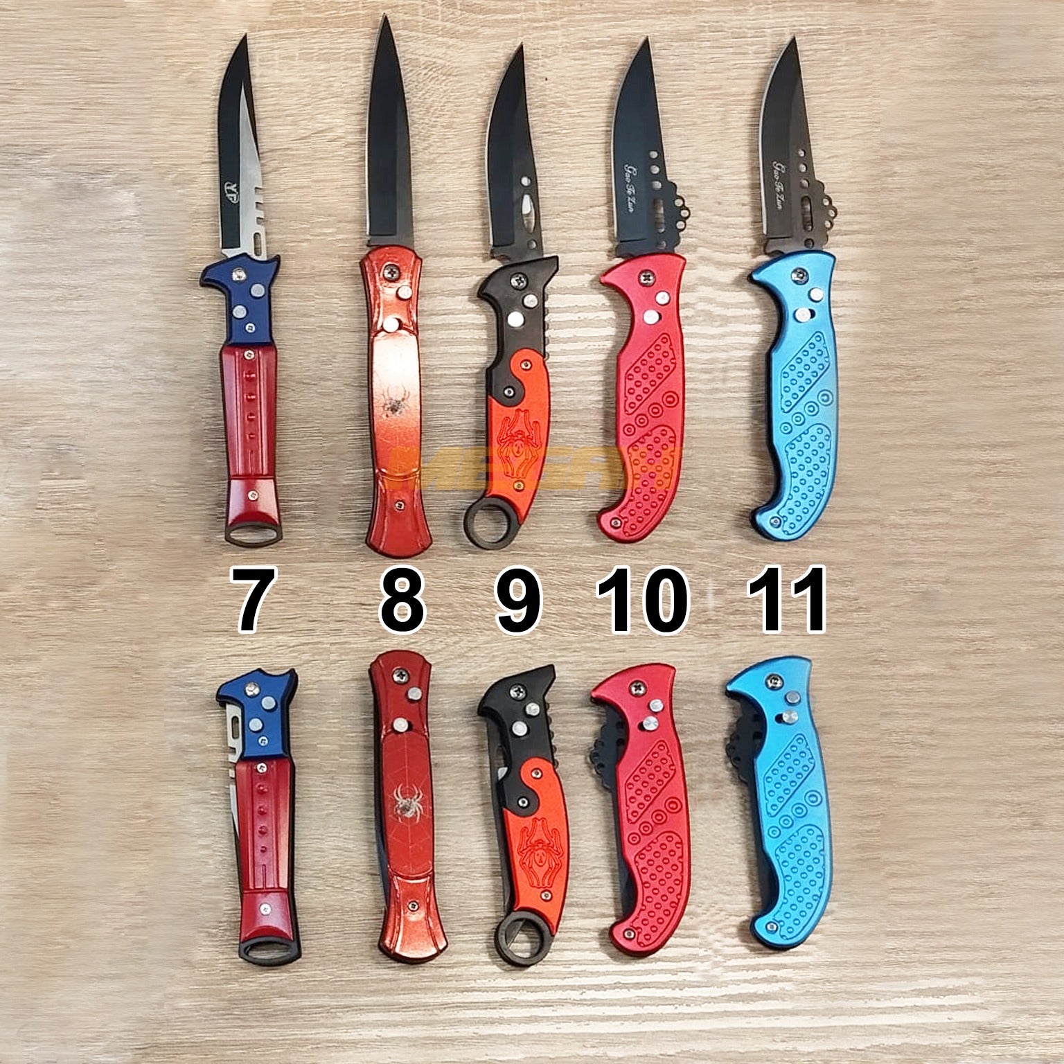 PISAU LIPAT 4 VARIASI | PISAU OUTDOOR/SURVIVAL