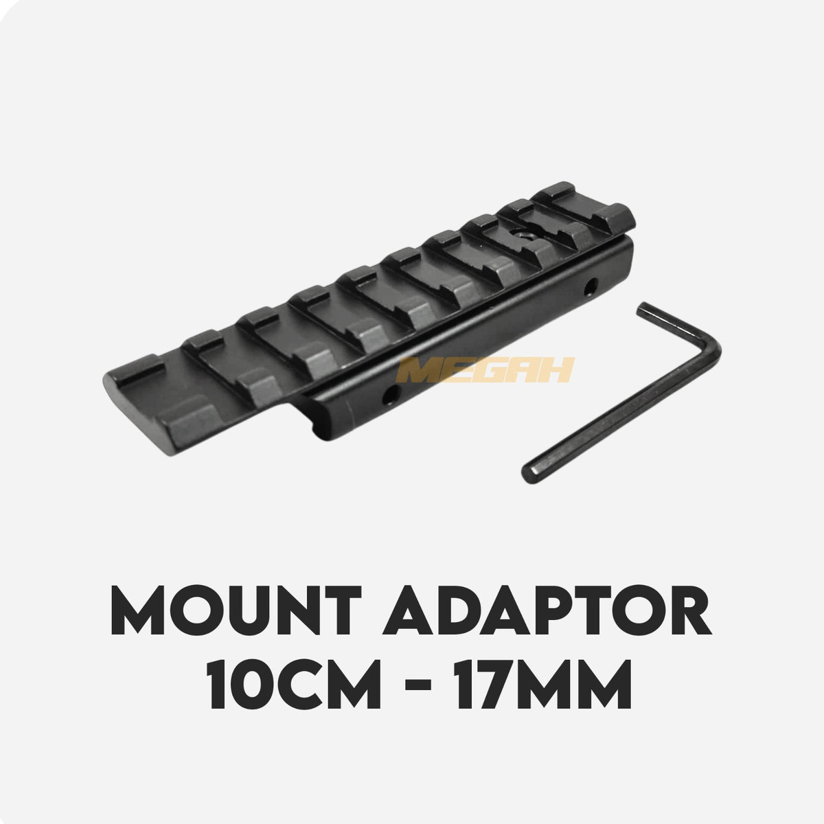 MOUNTING ADAPTOR RAIL 11 MM - 22 MM / DOVETAIL - WEAVER PICATINNY