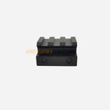 MOUNTING PENINGGI RAIL 22 MM - 22 MM / WEAVER PICATINNY - WEAVER PICATINNY 3,2 CM