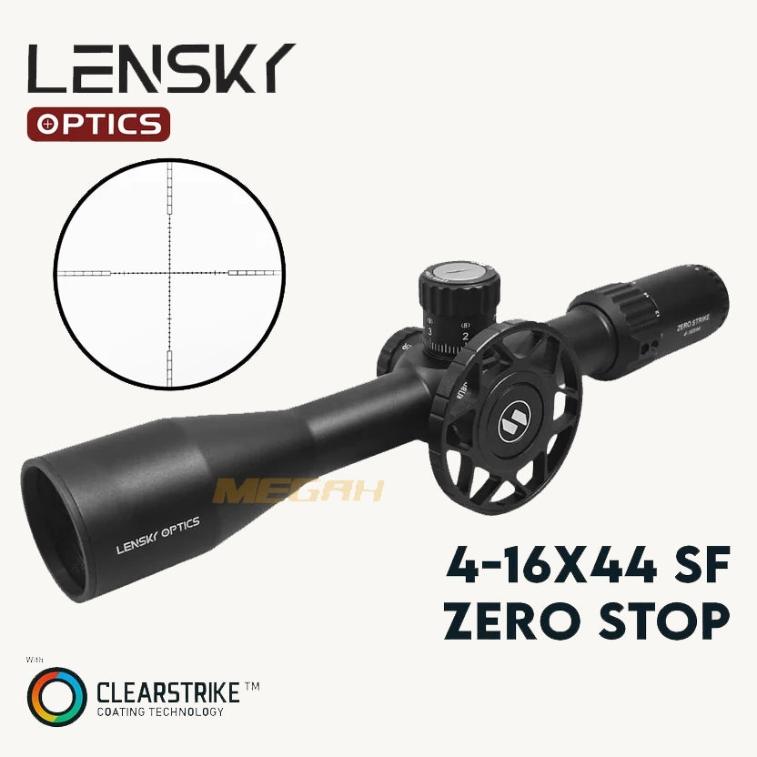 TELESKOP LENSKY 4-16x44 SF ZERO STOP Gambar sekunder produk