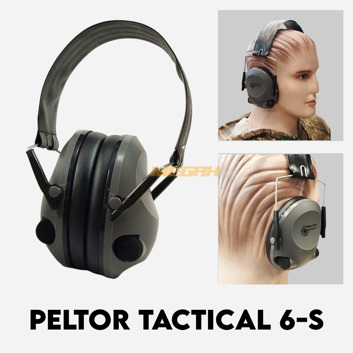 PELTOR EARMUFF TACTICAL 6-S