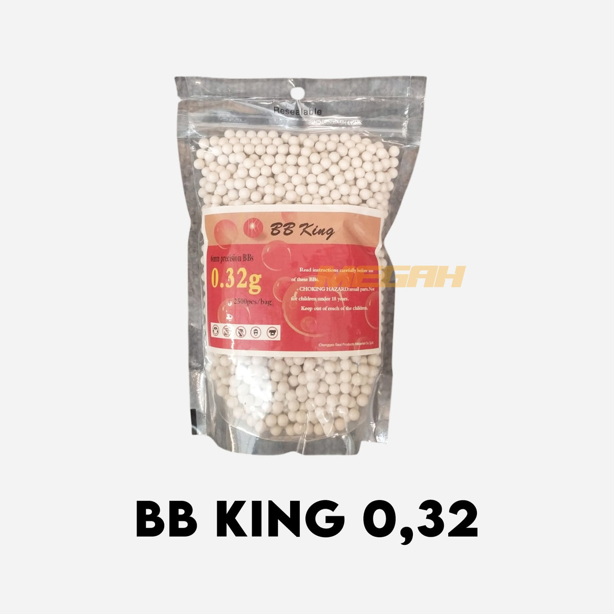 BB KING 6MM 2500 0,32 G