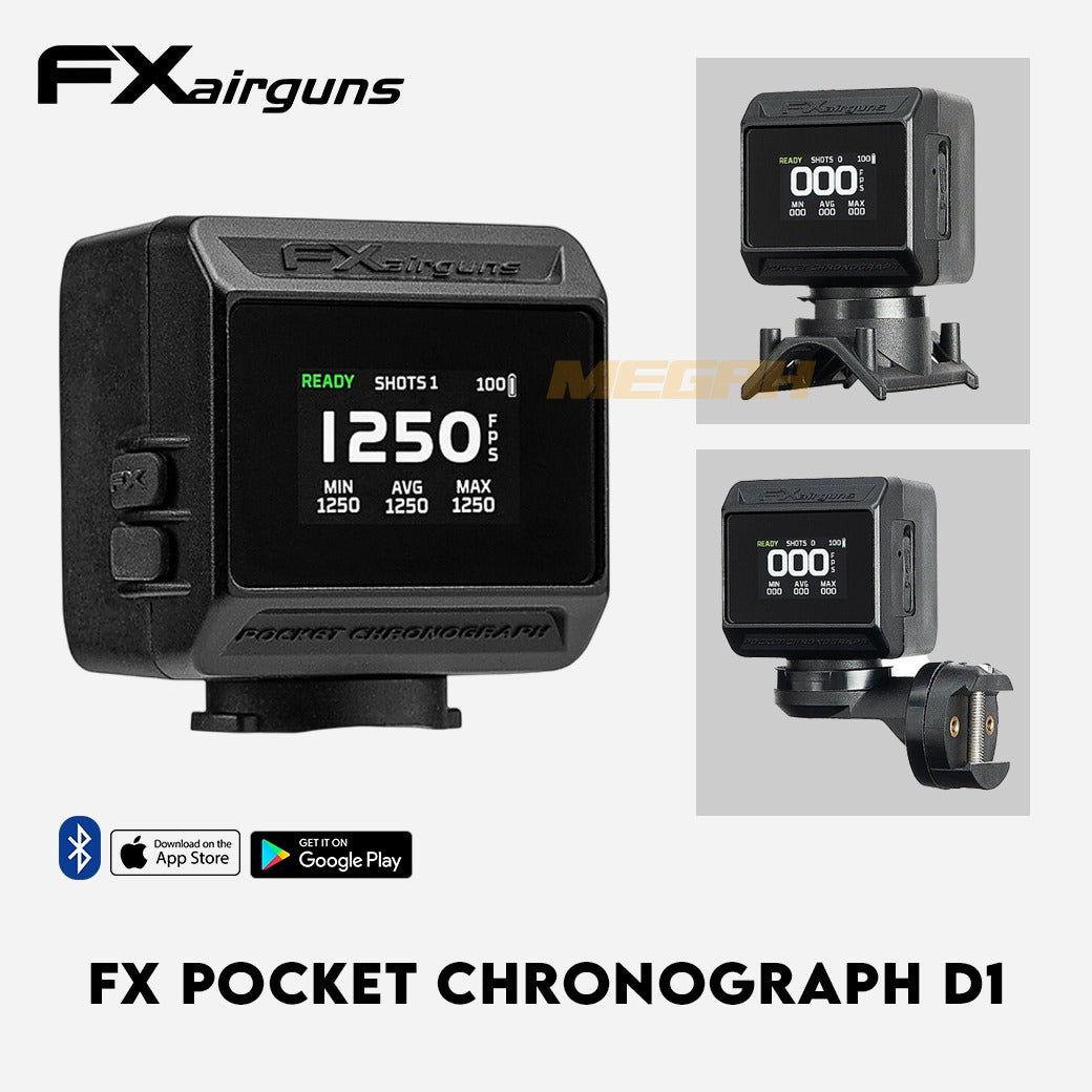 FX AIRGUNS WIRELESS POCKET CHRONOGRAPH D1