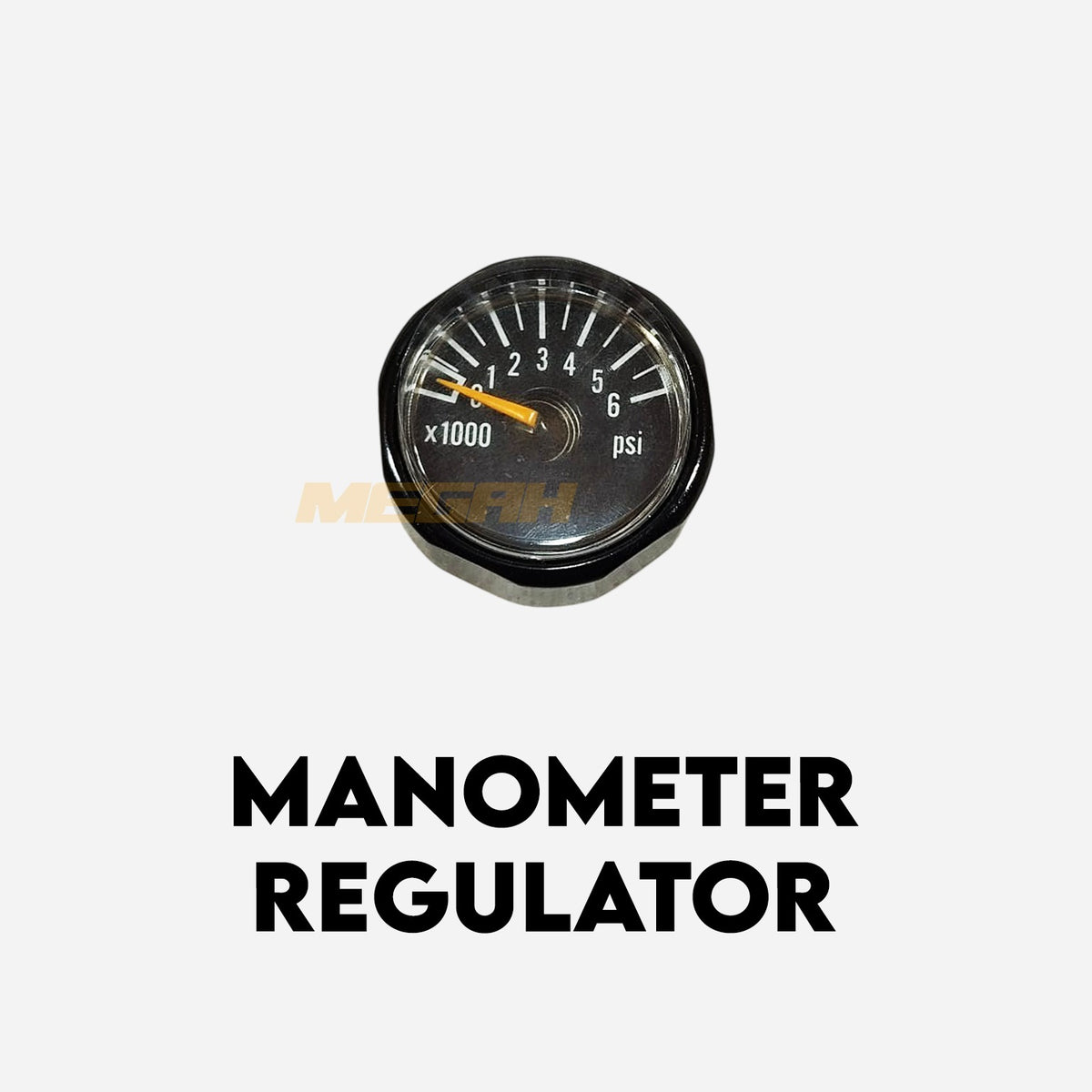 MANOMETER REGULATOR 6000 PSI