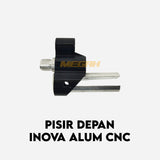 VISIR DEPAN SHARP LARAS PENDEK ALUMUNIUM CNC OD 22