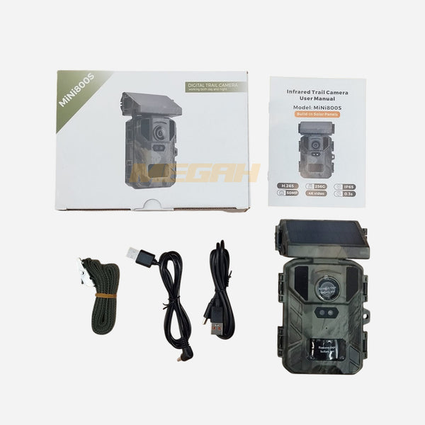 KAMERA PENGINTAI SOLAR PANEL OUTDOOR – TRAIL CAMERA NIGHT VISION