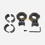 RING MOUNTING PICATINNY DOUBLE BAUT OD 25-34