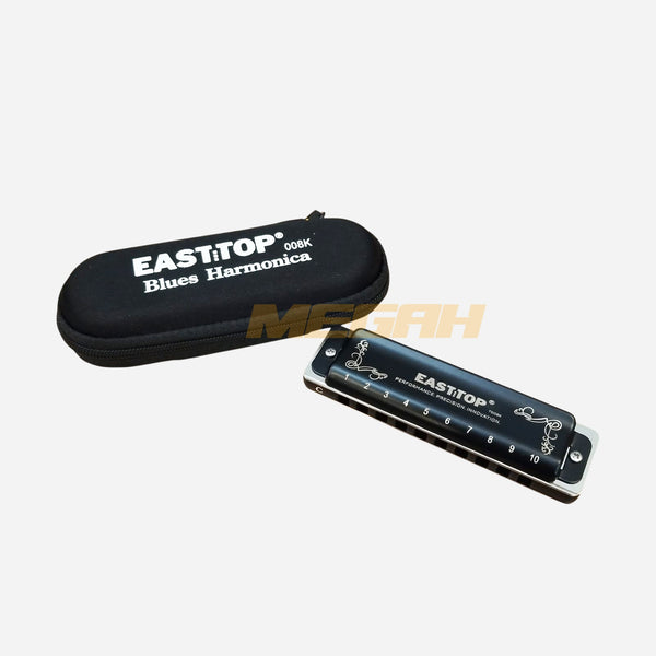 HARMONIKA EASTTOP 10 HOLE DIATONIC T008K