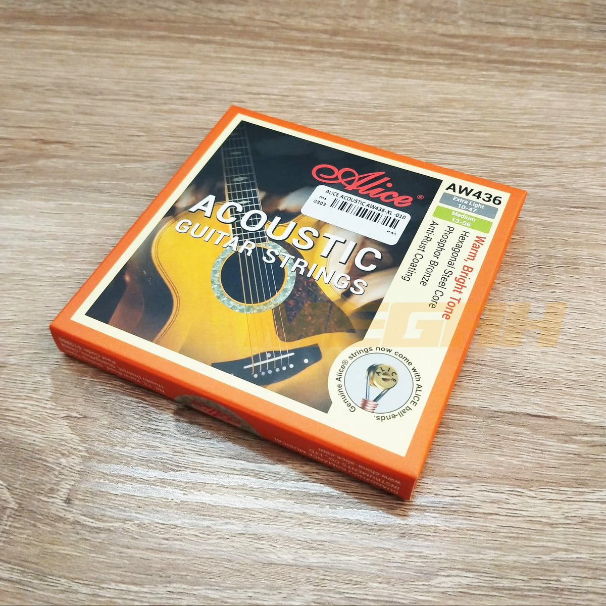 SENAR GITAR ACCOUSTIC ALICE AW436 ORIGINAL (SG193)