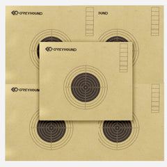 KERTAS TARGET KARTON KECIL 10x10cm (ISI 25 lbr)