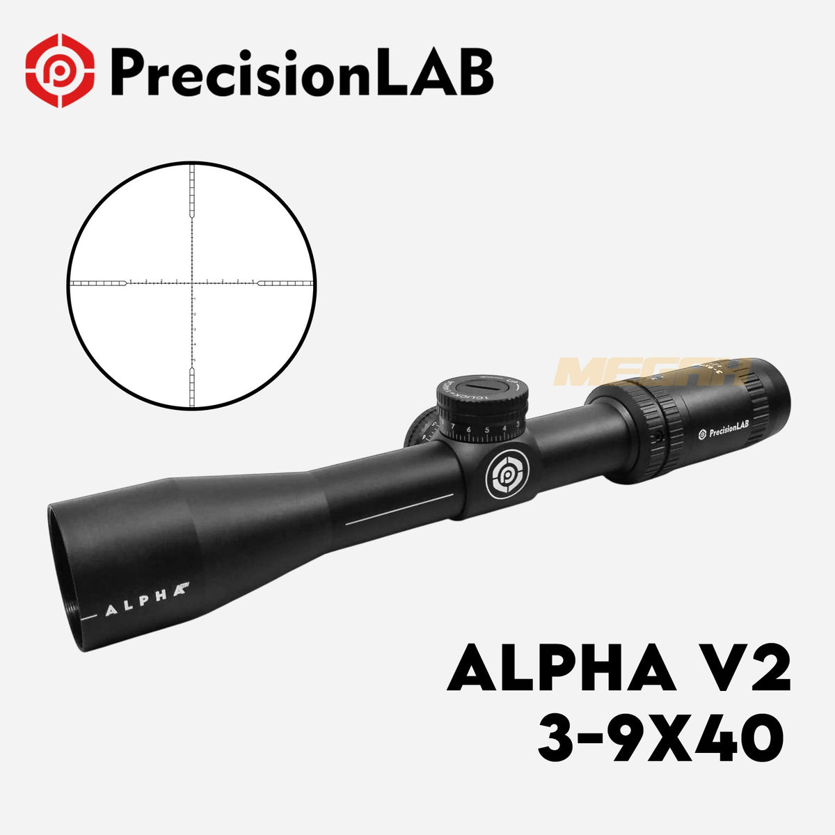 TELESKOP PRECISION LAB ALPHA V2 3-9X40