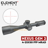 TELESKOP ELEMENT OPTICS NEXUS GEN II 4-25X50 FFP